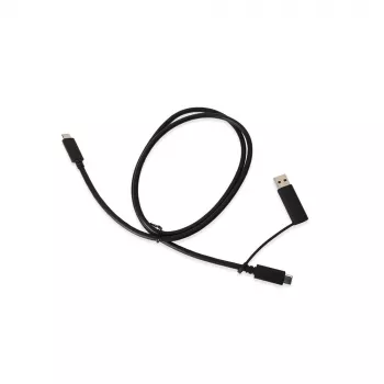 TERRA 1480267 USB kabelis USB 3.2 Gen 2 (3.1 Gen 2) USB A/USB C — USB C, melns