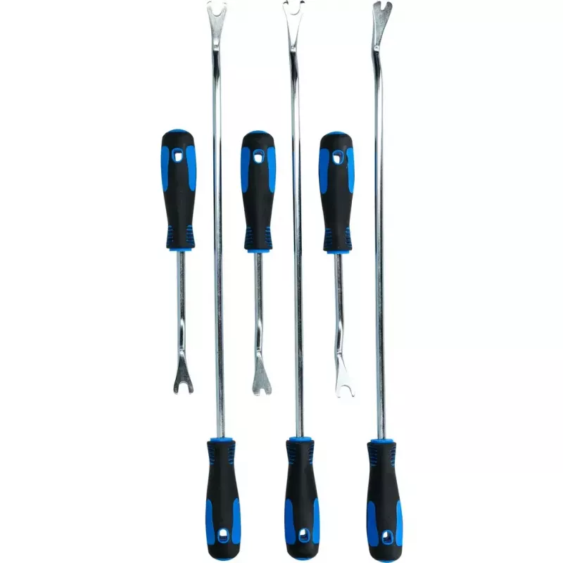 Brilliant Tools BT511045 – 6 daļu komplekts automobiļu salona apdares klipšu noņemšanai
