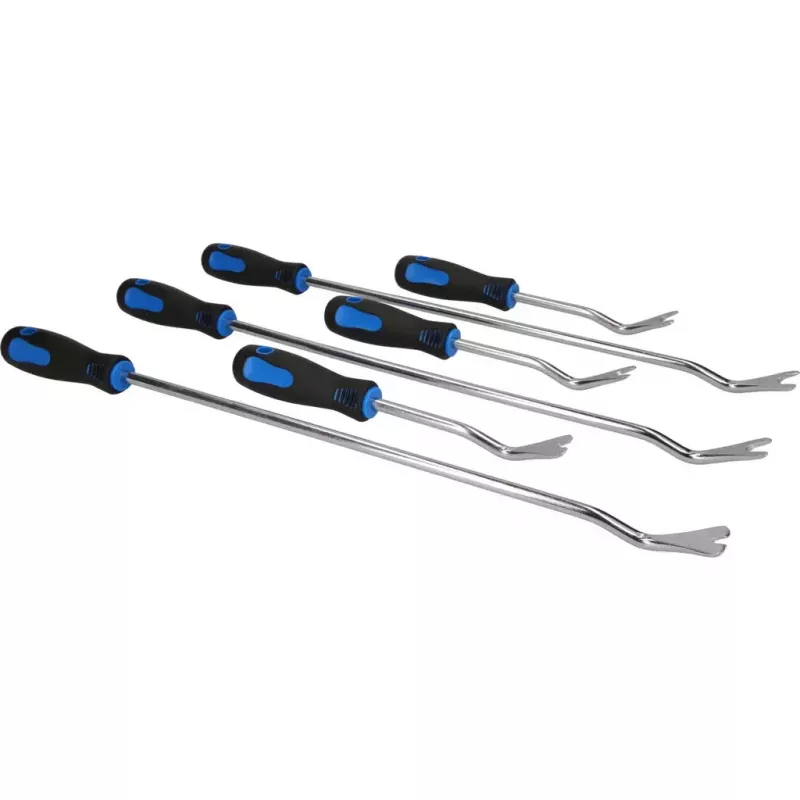 Brilliant Tools BT511045 – 6 daļu komplekts automobiļu salona apdares klipšu noņemšanai