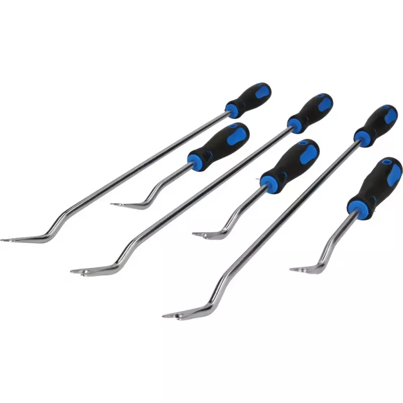 Brilliant Tools BT511045 – 6 daļu komplekts automobiļu salona apdares klipšu noņemšanai