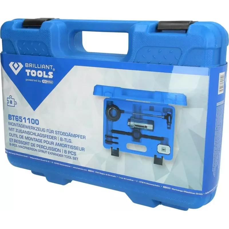 Mehāniķa instrumentu komplekts Brilliant Tools BT651100