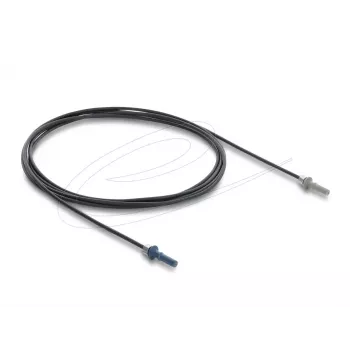 Optiskās šķiedras kabelis DELOCK 91034, multimode POF, 2 m, melns/pelēks/zils