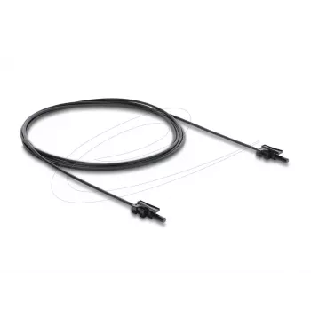 DELOCK Plastmasas optiskās šķiedras kabelis POF HFBR 4532‑4532Z Simplex ST‑ST 2m