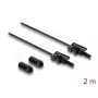 DELOCK Plastmasas optiskās šķiedras kabelis POF HFBR 4532‑4532Z Simplex ST‑ST 2m