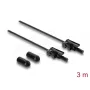 DELOCK optiskās šķiedras POF plastmasas kabelis HFBR 4532-4532Z simplex ST uz ST 3 m