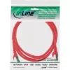 InLine Patch Cable F/UTP Cat.5e sarkans 3 m