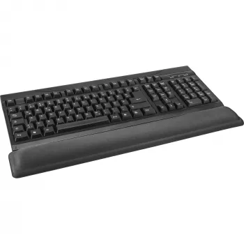 InLine tastatūra ar želejas plaukstas balstu, melna, 464x60x23mm