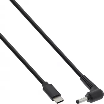 InLine USB-C uz BenQ/ASUS klēpjdatora lādēšanas kabelis (apaļš/mazs), 2m