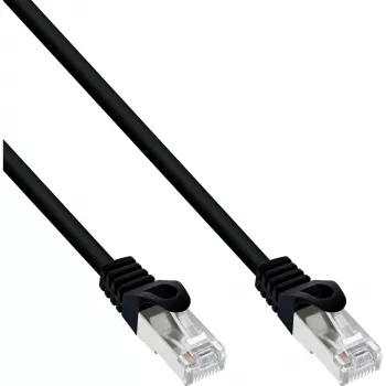 InLine B-72502S tīkla kabelis 2 m Cat5e SF/UTP (S-FTP) Melns
