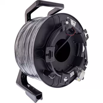 InLine tīkla kabeļa spole IP67 āra PUR Harting, Cat.6A S/FTP, 90m