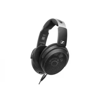 Over-ear Vadu Studiju Austiņas Sennheiser HD 490 PRO PLUS — Atvērta Akustika, 38 mm Draiveri, 130 Ω, 1.8 m Kabelis, Salokāmas, Melnas