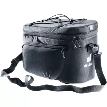 Velosomas DEUTER Rack Bag 10 — aizmugurējā stiprinājuma soma, 10 L, audums, 180×310×220 mm, melna
