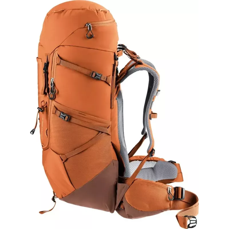 Trekinga mugursoma DEUTER Aircontact Core 45+10 SL — kastaņbrūna-umbra, 45+10 L