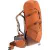 Trekinga mugursoma DEUTER Aircontact Core 45+10 SL — kastaņbrūna-umbra, 45+10 L
