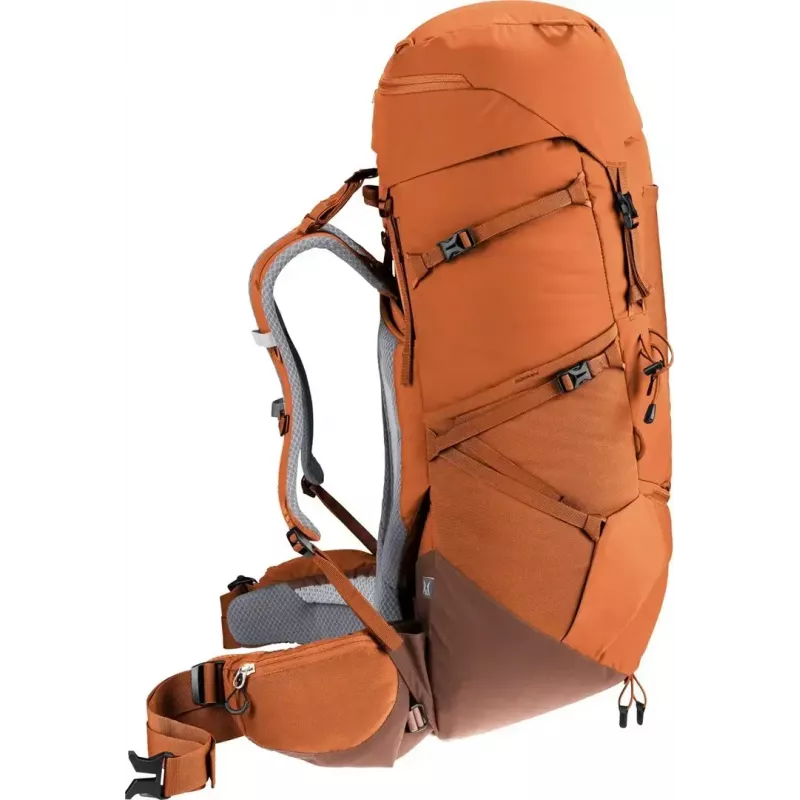 Trekinga mugursoma DEUTER Aircontact Core 45+10 SL — kastaņbrūna-umbra, 45+10 L