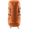Trekinga mugursoma DEUTER Aircontact Core 45+10 SL — kastaņbrūna-umbra, 45+10 L