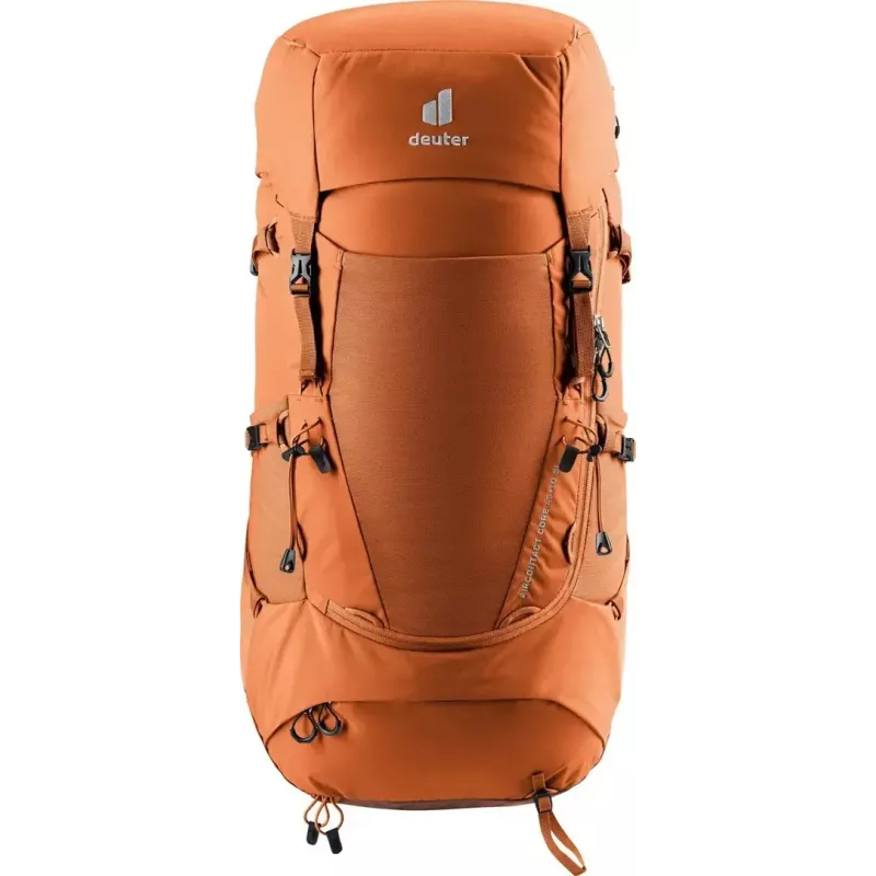 Trekinga mugursoma DEUTER Aircontact Core 45+10 SL — kastaņbrūna-umbra, 45+10 L