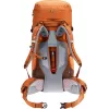 Trekinga mugursoma DEUTER Aircontact Core 45+10 SL — kastaņbrūna-umbra, 45+10 L