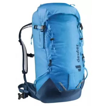 Mugursoma DEUTER Freescape Lite 26 L — bezrāmja slēpošanas tūres mugursoma, 26 L, 1,18 kg, augšējā iekraušana, zila