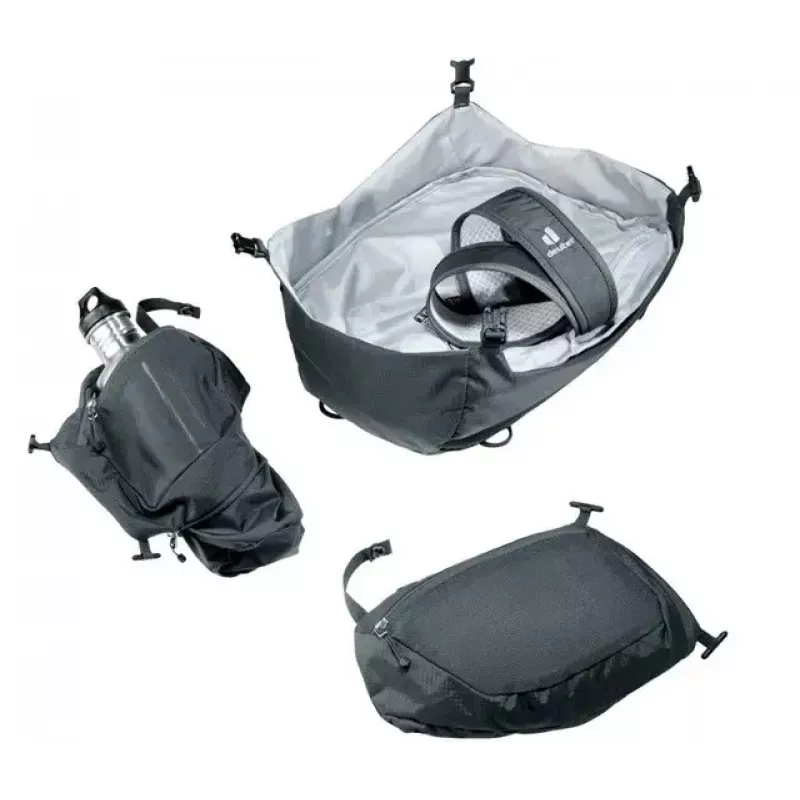 Mugursoma DEUTER Aircontact Pro 75+10 SL Sieviešu — 75+10 L, SL piegriezums, Graphite, 2.88 kg, Neilons