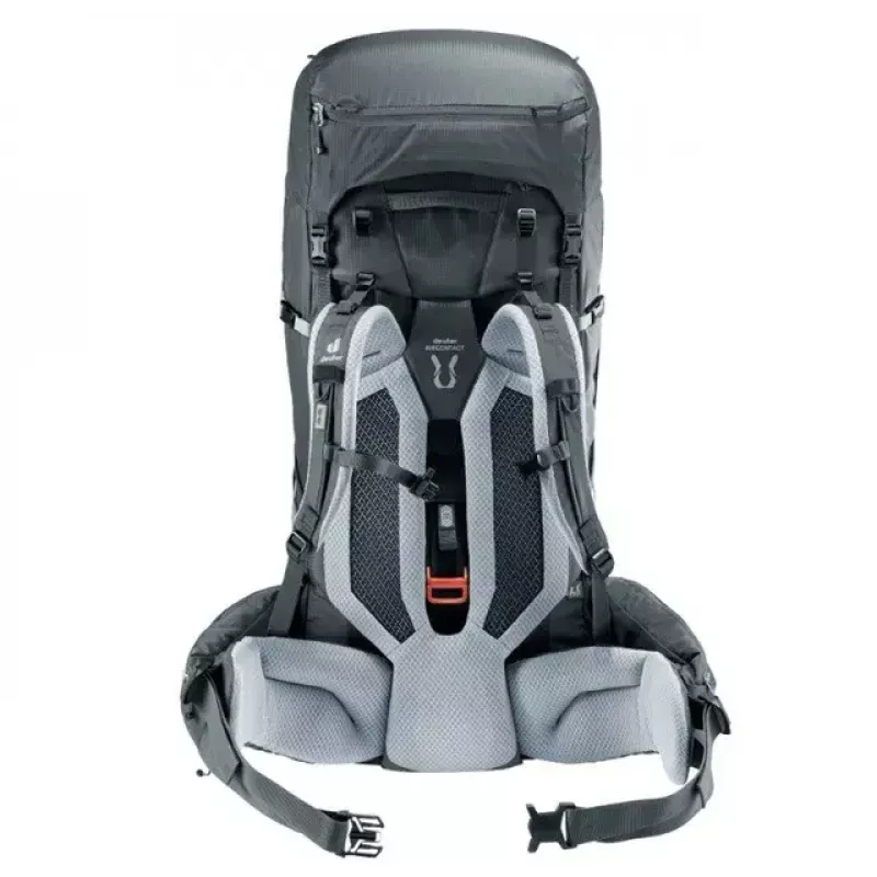 Mugursoma DEUTER Aircontact Pro 75+10 SL Sieviešu — 75+10 L, SL piegriezums, Graphite, 2.88 kg, Neilons