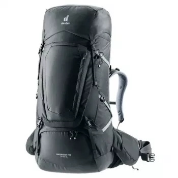 Mugursoma DEUTER Aircontact Pro 75+10 SL Sieviešu — 75+10 L, SL piegriezums, Graphite, 2.88 kg, Neilons