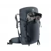 Mugursoma DEUTER Trail PRO 34 SL — sieviešu pārgājienu mugursoma 34 L, viegla, izturīga, Melna