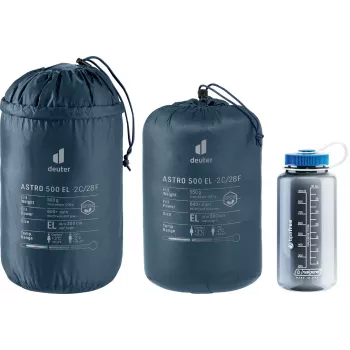 Guļammaiss DEUTER Astro 500 EL -2°C / 28°F, pieaugušo mūmija, 2200×800×520 mm, Ripstop Blue