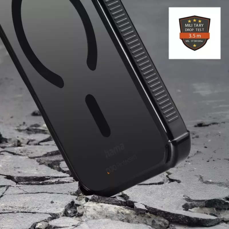 Hama Extreme Protect telefona maciņš 16 cm (6,3 collas) Vāciņš Melns