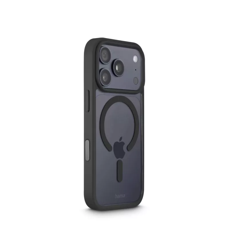 Hama Frame Protect vāciņš mobilajam telefonam 16 cm (6,3 collas) Caurspīdīgs, Melns