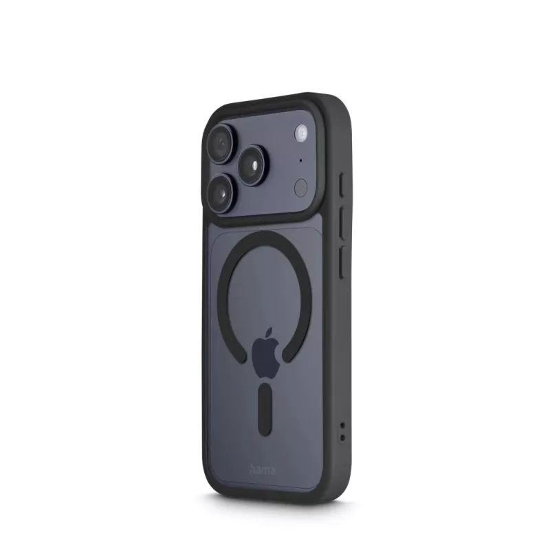 Hama Frame Protect vāciņš mobilajam telefonam 16 cm (6,3 collas) Caurspīdīgs, Melns
