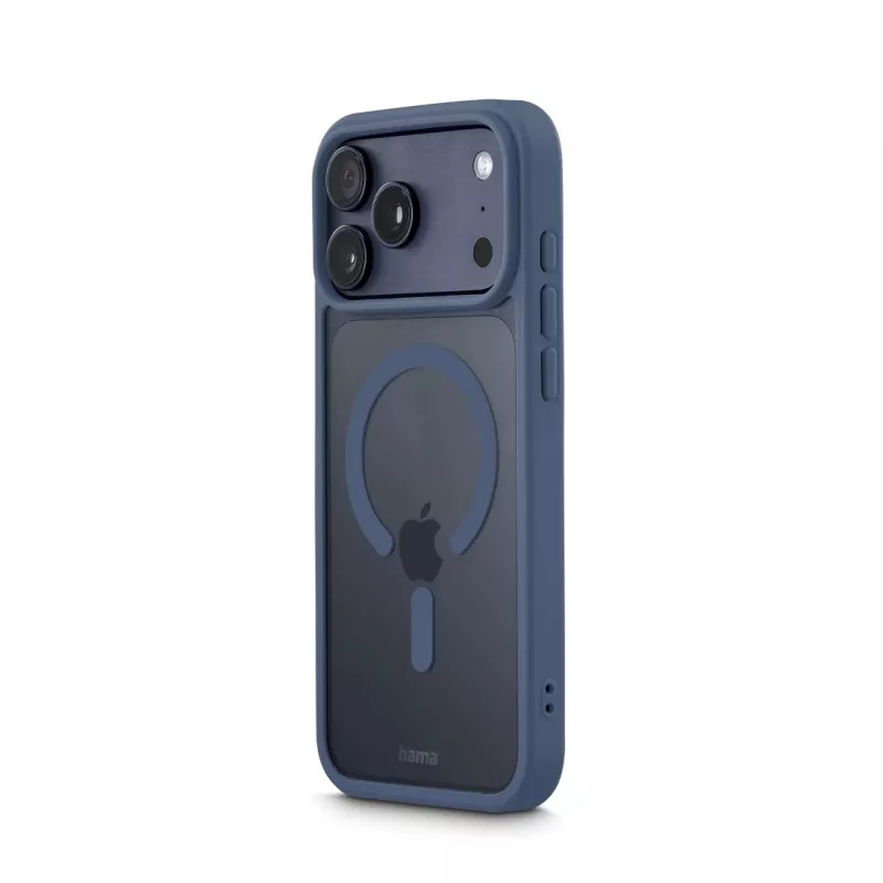 Hama Frame Protect vāciņš iPhone 17 Pro Max 17,5 cm (6,9 inch) caurspīdīgs, zils