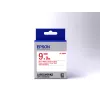 Epson LK-3WRN lentes kasetne, sarkans uz balta, 9mm x 9m