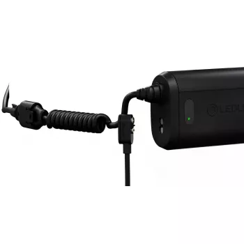 Galvaslampa Led Lenser H15R Core — LED galvaslampa, 2500 lm, 21700 akumulators, IP67, 250 m staru kūlis, 4 jaudas līmeņi, alumīnijs, melna