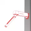 Kabatas darba gaisma Ledlenser 502736 12 W LED Melna