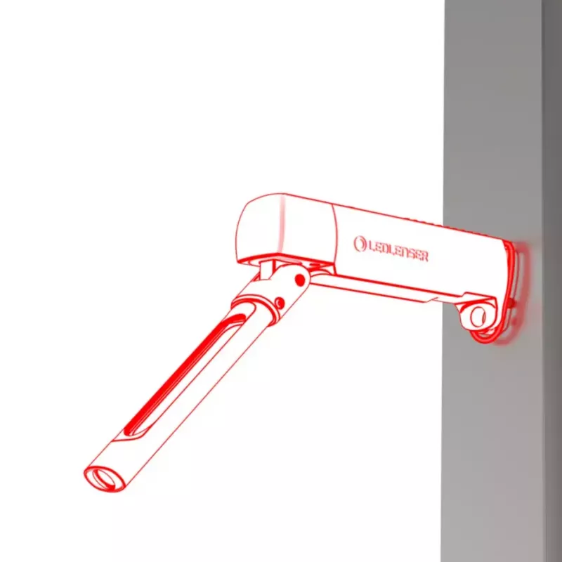 Kabatas darba gaisma Ledlenser 502736 12 W LED Melna