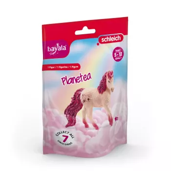 Schleich kolekcionējama vienradža figūriņa Planetea, rozā, vecumam no 5 gadiem