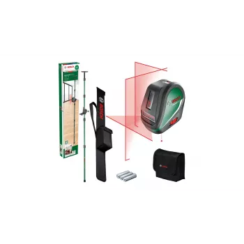 Lāzera līmeņrādis Bosch UniversalLevel 3 Maxi Set 0603663903 — pašizlīdzinošs, darbības rādiuss līdz 30 m