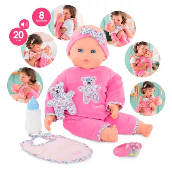 Interaktīvā lelle Simba-Dickie Corolle 9000150050, 42 cm, rozā