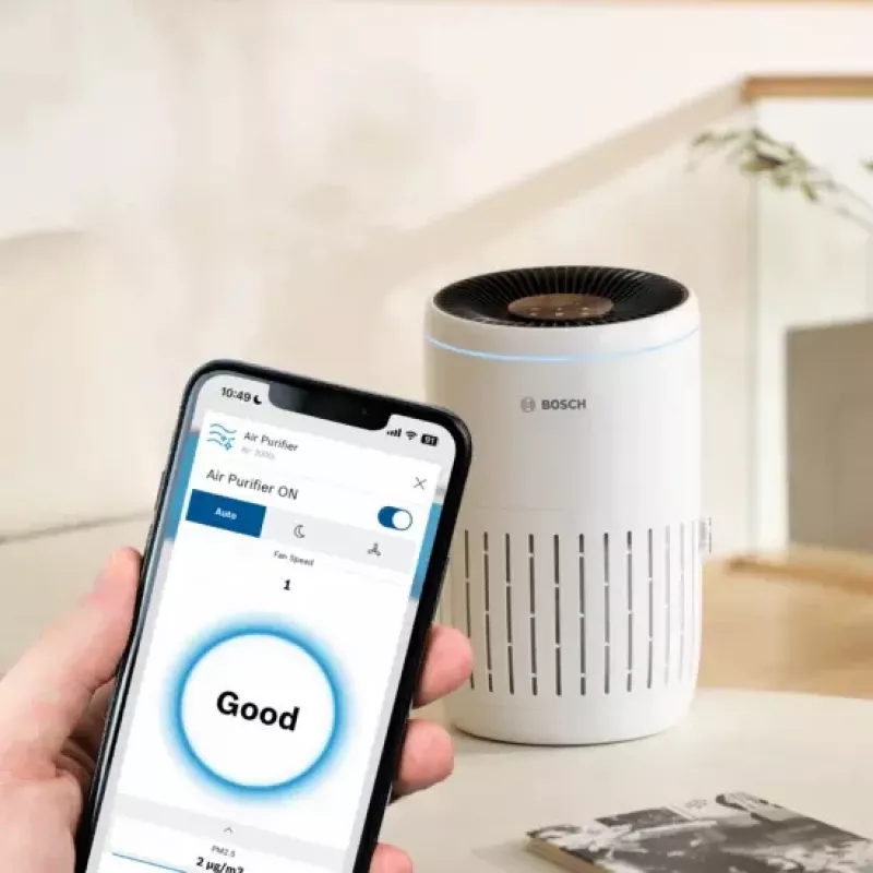 Bosch Air 4000i gaisa attīrītājs 62.5 m² 49 dB 24 W Balts