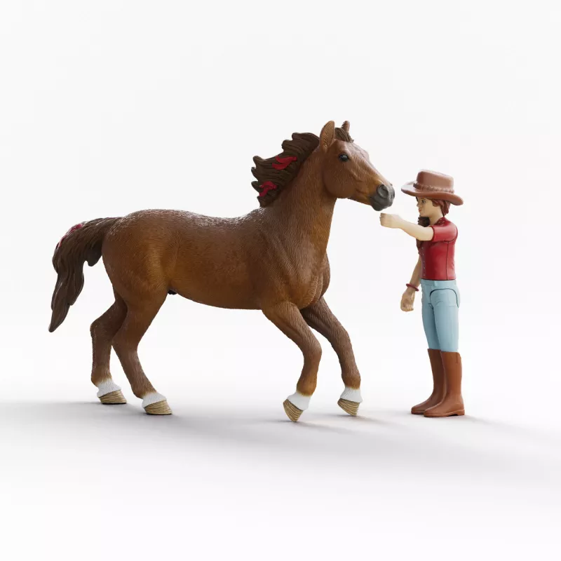 schleich HORSE CLUB Hanna un Kajens