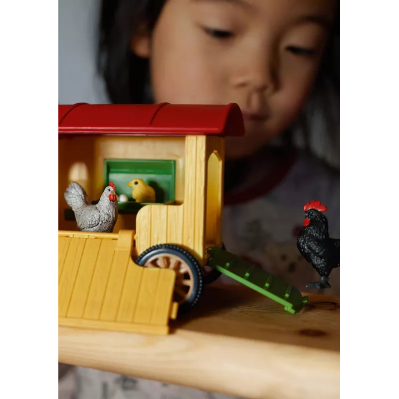 schleich FARM WORLD Mobilais vistas kūts