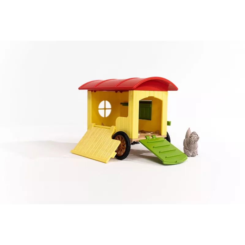 schleich FARM WORLD Mobilais vistas kūts