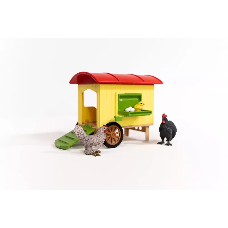 schleich FARM WORLD Mobilais vistas kūts
