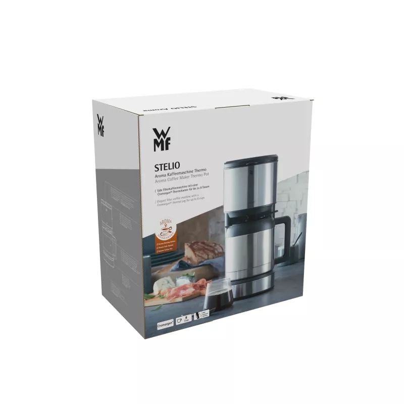 WMF Stelio 0412160011 Pilienu kafijas automāts 1 L