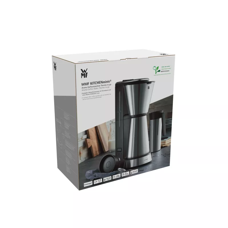 WMF KITCHENminis 0412260011 daudzfunkciju pilienu kafijas automāts 0.625 L