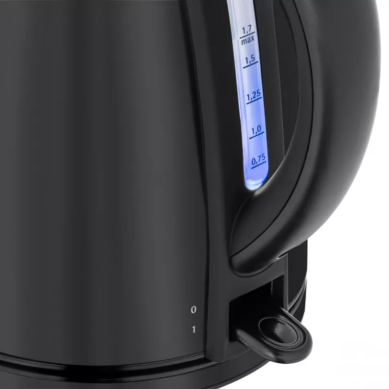 WMF Stelio 0413020072 elektriskā tējkanna 1.7 L 2400 W Melna