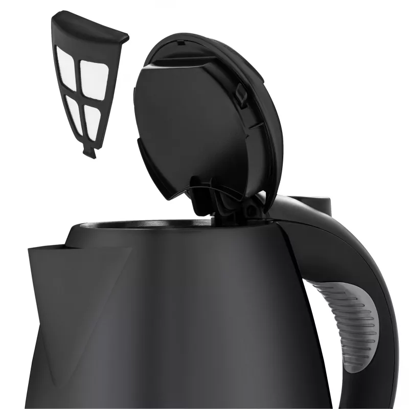 WMF Stelio 0413020072 elektriskā tējkanna 1.7 L 2400 W Melna