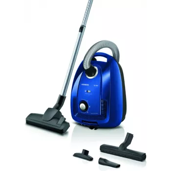 Siemens iQ300 VSC3320 putekļsūcējs, cilindrisks, 4 L, ar putekļu maisu