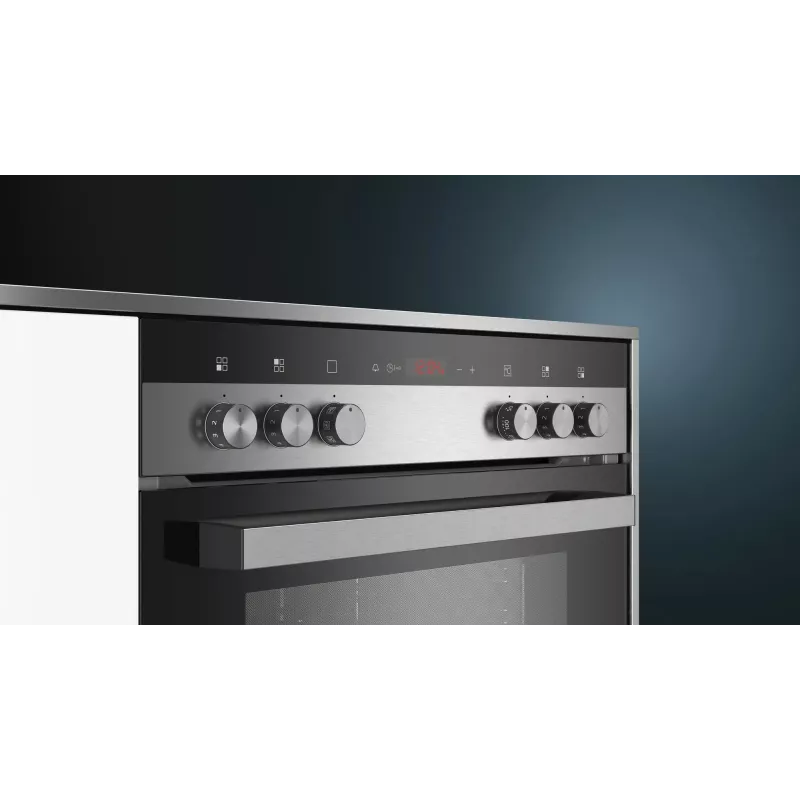 Siemens EQ110KA1Z komplekts – Keramikas plīts virsma un elektriskā cepeškrāsns